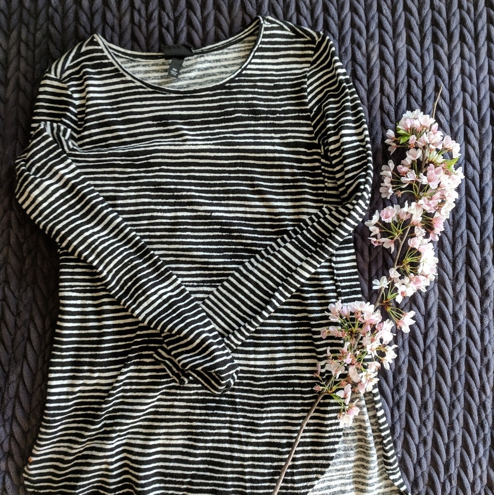 Black and White tunic